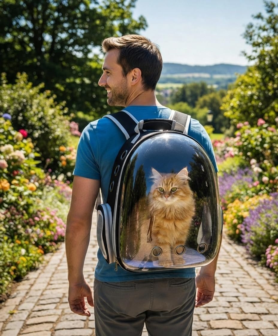 Vue lifestyle avec chat